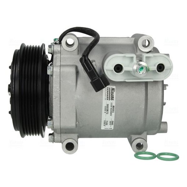 Klimakompressor NISSENS 89551 Keilrippenriemen 118mm - 1 Stück