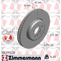 ZIMMERMANN 150.2912.20 Bremsscheibe