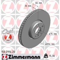 ZIMMERMANN 150.2914.20 Bremsscheibe