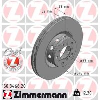 ZIMMERMANN 150.3468.20 Bremsscheibe