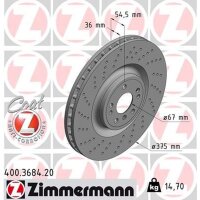 ZIMMERMANN 400.3684.20 Bremsscheibe