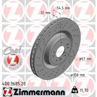 ZIMMERMANN 400.3685.20 Bremsscheibe