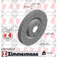 ZIMMERMANN 400.5505.20 Bremsscheibe