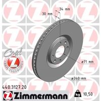 ZIMMERMANN 440.3127.20 Bremsscheibe