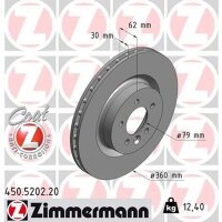 ZIMMERMANN 450.5202.20 Bremsscheibe