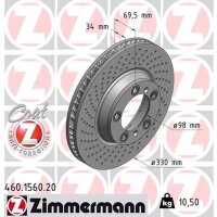 ZIMMERMANN 460.1560.20 Bremsscheibe
