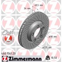 ZIMMERMANN 460.1561.20 Bremsscheibe