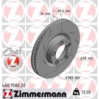 ZIMMERMANN 460.1580.20 Bremsscheibe