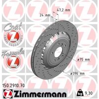 ZIMMERMANN 150.2910.70 Bremsscheibe