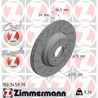 ZIMMERMANN 150.3459.70 Bremsscheibe