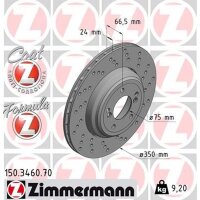 ZIMMERMANN 150.3460.70 Bremsscheibe