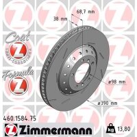 ZIMMERMANN 460.1584.75 Bremsscheibe