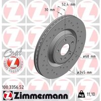 ZIMMERMANN 100.3356.52 Bremsscheibe