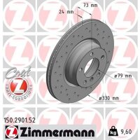 ZIMMERMANN 150.2901.52 Bremsscheibe