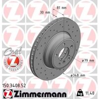 ZIMMERMANN 150.3408.52 Bremsscheibe
