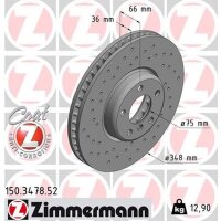 ZIMMERMANN 150.3478.52 Bremsscheibe