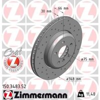 ZIMMERMANN 150.3483.52 Bremsscheibe