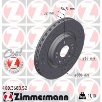 ZIMMERMANN 400.3683.52 Bremsscheibe