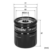 FILTRON OP 644/2 Ölfilter