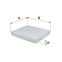 Innenraum-/Pollenfilter FILTRON K 1326 Partikelfilter - 1...