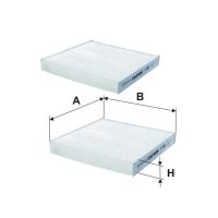 FILTRON K 1336-2x Filter, Innenraumluft