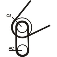 CONTINENTAL CTAM 5PK716 ELAST T1 Keilrippenriemensatz