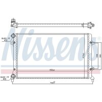 NISSENS 65277 Kühler, Motorkühlung