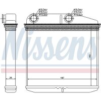 NISSENS 71456 Wärmetauscher, Innenraumheizung
