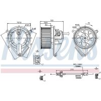 NISSENS 87039 Innenraumgebläse