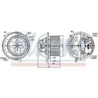 NISSENS 87062 Innenraumgebläse