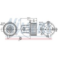 NISSENS 87090 Innenraumgebläse