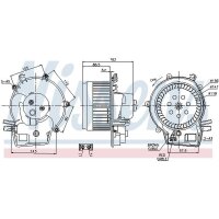 NISSENS 87111 Innenraumgebläse