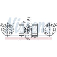 NISSENS 87114 Innenraumgebläse
