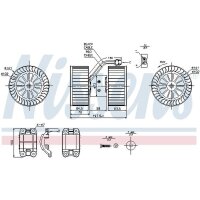 NISSENS 87115 Innenraumgebläse
