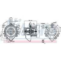 NISSENS 87131 Innenraumgebläse