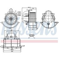 NISSENS 87139 Innenraumgebläse