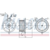 NISSENS 87148 Innenraumgebläse