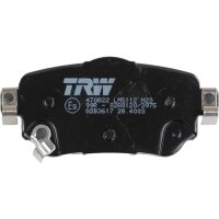 TRW GDB3617 Bremsbelagsatz, Scheibenbremse