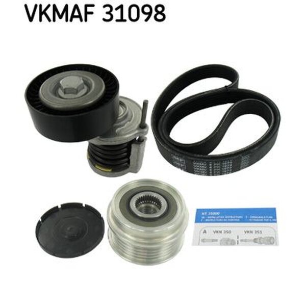 SKF VKMAF 31098 Keilrippenriemensatz