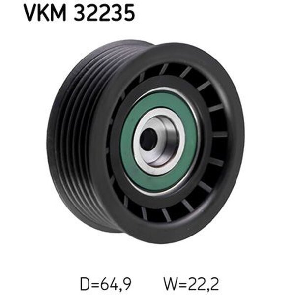 SKF VKM 32235 Umlenk-/Führungsrolle, Keilrippenriemen