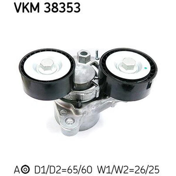 SKF VKM 38353 Riemenspanner, Keilrippenriemen