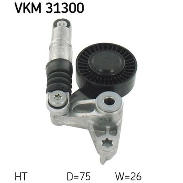SKF VKM 31300 Riemenspanner, Keilrippenriemen