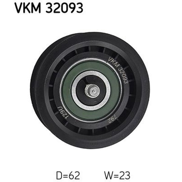 SKF VKM 32093 Umlenk-/Führungsrolle, Keilrippenriemen