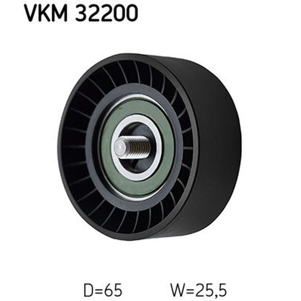 SKF VKM 32200 Umlenk-/Führungsrolle, Keilrippenriemen