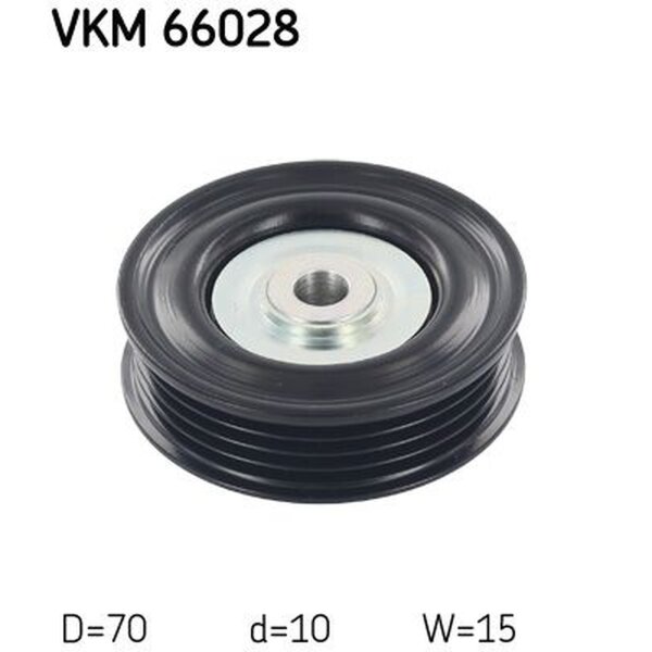 SKF VKM 66028 Umlenk-/Führungsrolle, Keilrippenriemen