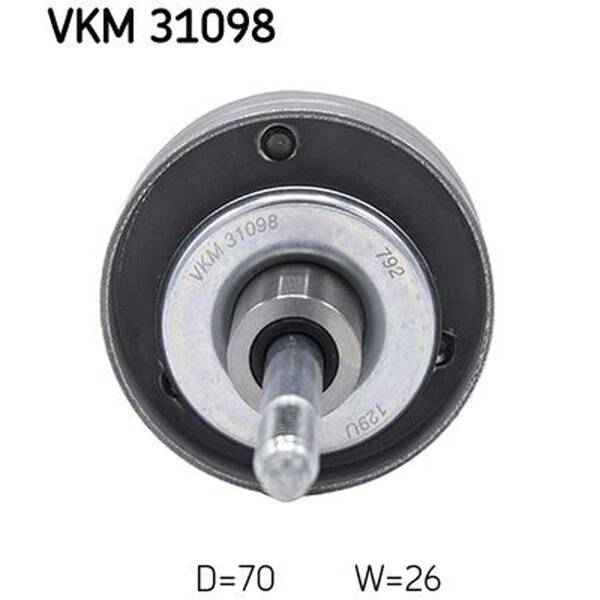 SKF VKM 31098 Umlenk-/Führungsrolle, Keilrippenriemen