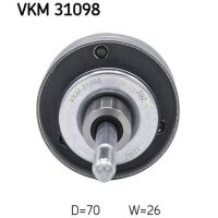 SKF VKM 31098 Umlenk-/Führungsrolle, Keilrippenriemen