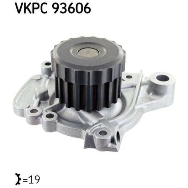 SKF VKPC 93606 Wasserpumpe, Motorkühlung