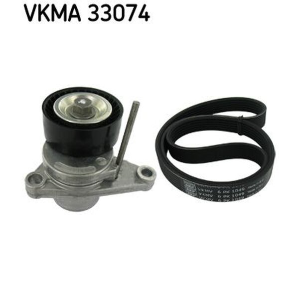 SKF VKMA 33074 Keilrippenriemensatz