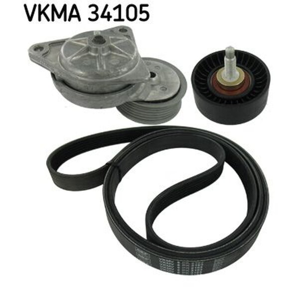 SKF VKMA 34105 Keilrippenriemensatz